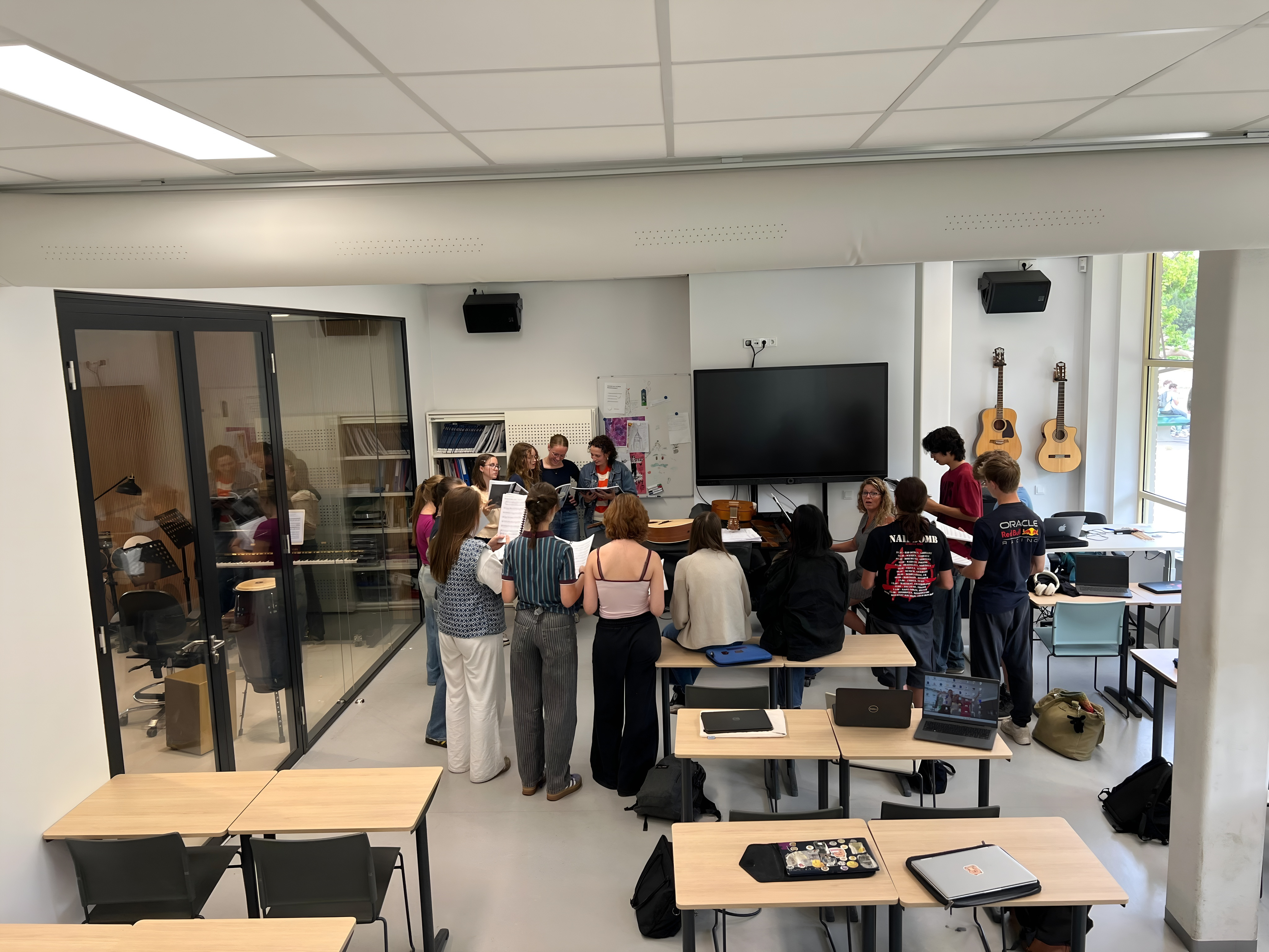 Foto H5 V6 in de klas VML