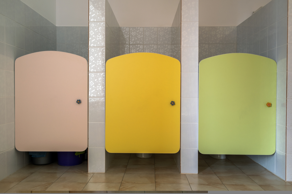 Toilet op school